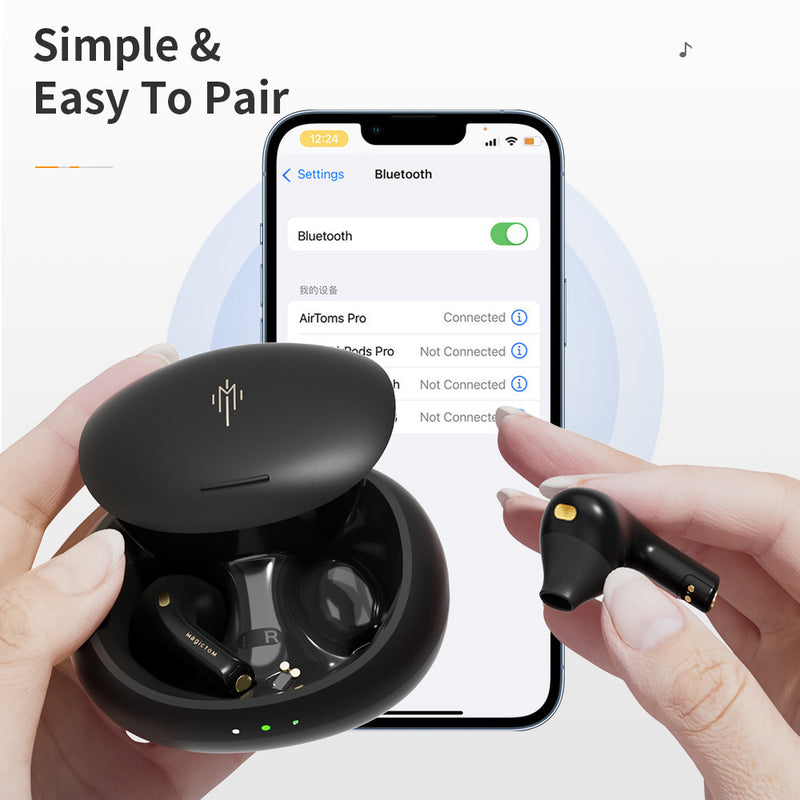 Advanced Bluetooth 5.2 Wireless Earbuds - 20H Battery Life & Smart Noise Cancelling