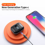 Advanced Gaming Bluetooth Earbuds with Digital Display - Ultra Low Latency Wireless Headphones