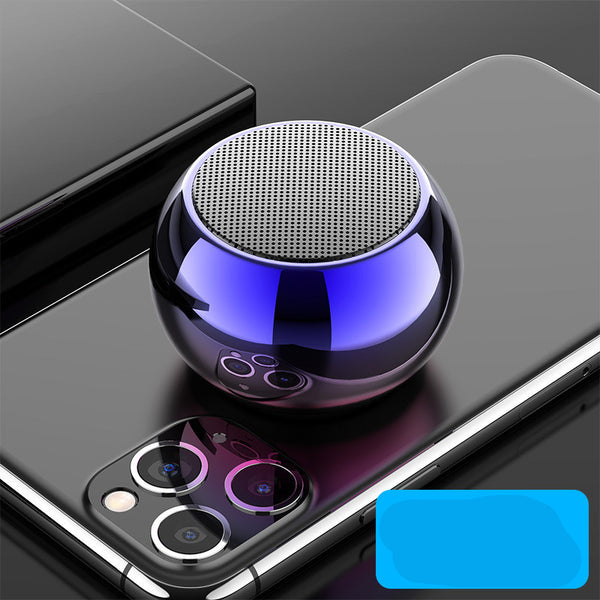 Compact Wireless Bluetooth Speaker - Powerful Bass Subwoofer with High Volume Output