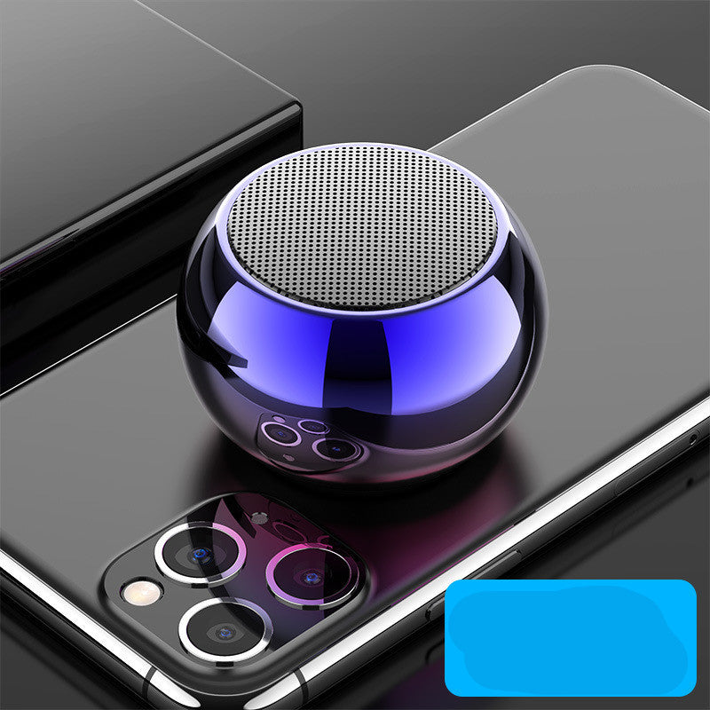 Compact Wireless Bluetooth Speaker - Powerful Bass Subwoofer with High Volume Output