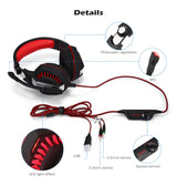 Professional Gaming Headset with Crystal Clear Microphone - Blue E-Sports Audio Experience