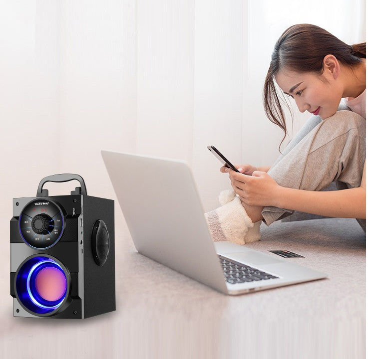 Premium Portable Desktop Speakers with Subwoofer - USB Powered Audio System