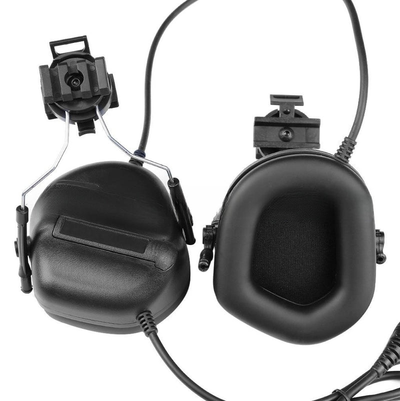 Advanced Tactical Bluetooth Headset - Military Grade Noise Reduction Helmet Style