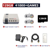 Classic Retro Gaming Console - 8-Bit Entertainment System with Built-in Games