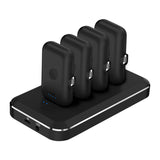 Premium Magnetic Wireless Power Bank - 12800mAh Portable Charger with LED Flashlight