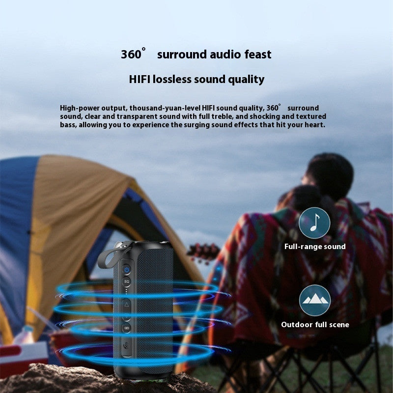 Premium Portable Bluetooth Speaker - 50W Wireless Audio with Type-C Charging