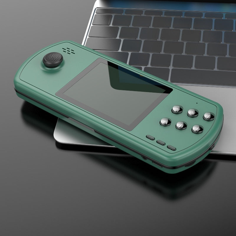 Retro Gaming Console - 16-Bit Handheld Game Machine with 3D Joystick