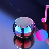 Compact Wireless Bluetooth Speaker - Powerful Bass Subwoofer with High Volume Output