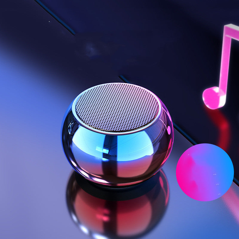 Compact Wireless Bluetooth Speaker - Powerful Bass Subwoofer with High Volume Output