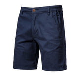 Casual Cotton Cropped Pants - Straight Slim Fit Men's Summer Shorts