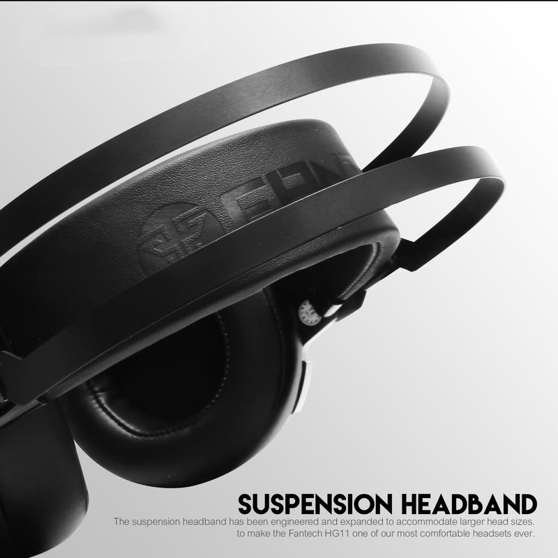 Professional Gaming Headset with LED Lights - Wired Gaming Headphones with Microphone