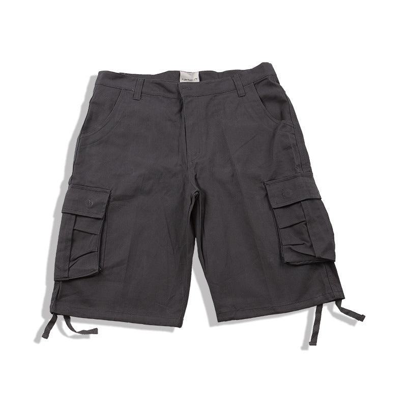 Japanese Style Casual Cargo Pants - Men's Trendy Overalls with Multiple Pockets