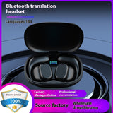 Smart AI Translation Earbuds - Real-Time Multi-Language Wireless Bluetooth Headphones
