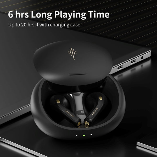 Advanced Bluetooth 5.2 Wireless Earbuds - 20H Battery Life & Smart Noise Cancelling