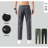 Men's Quick-Dry Outdoor Climbing Pants - Lightweight Tactical Cargo Pants for Hiking & Sports