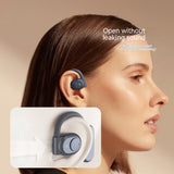 Wireless Bone Conduction Bluetooth Headset - Open-Ear Sports Earphones with 8-Hour Battery Life