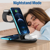 4-in-1 Wireless Charging Station - iPhone, Apple Watch, AirPods & More