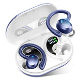 Premium Q38 Wireless Bluetooth Earbuds - Waterproof Sports Headphones with Digital Display