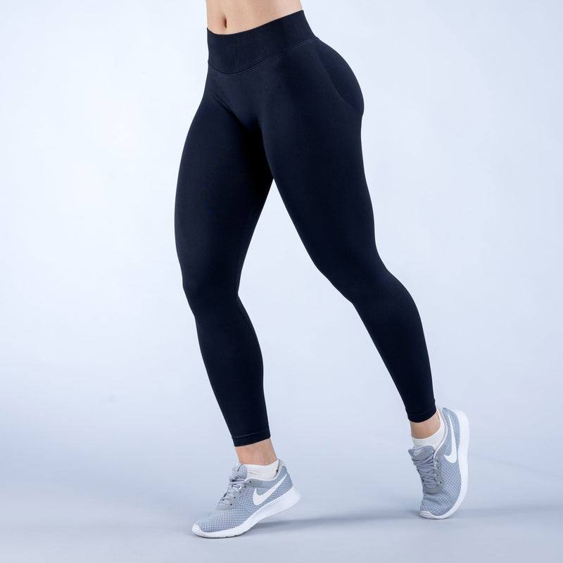 Premium High-Waist Seamless Yoga Leggings Set - 2 Pack