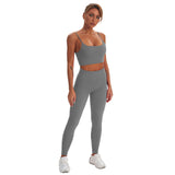 Premium Seamless Sports Set - Moisture-Wicking Yoga & Gym Wear
