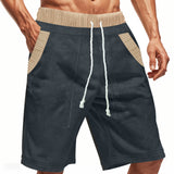 Comfortable Men's Casual Shorts - Heavy Looped Pile Summer Shorts