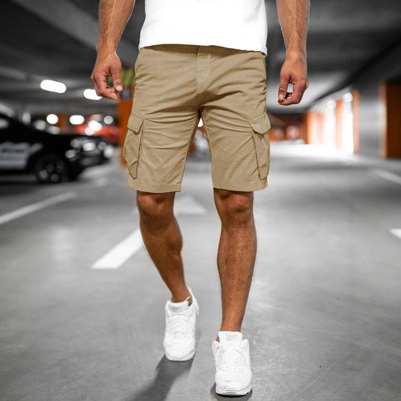 Stylish Men's Woven Five-Point Shorts - Casual Summer Pants