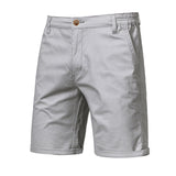 Casual Cotton Cropped Pants - Straight Slim Fit Men's Summer Shorts