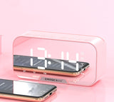 Smart Bluetooth Alarm Clock Speaker - Wireless Audio with FM Radio & LED Display