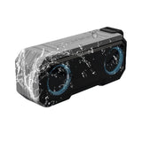 Luminous Waterproof Bluetooth Speaker with Power Bank - Dual 8W Speakers & LED Lights