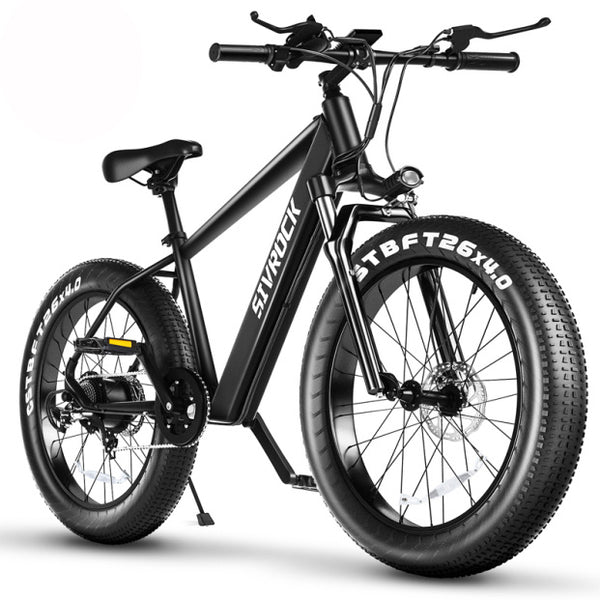 1000W Fat Tire Electric Mountain Bike - 26" Professional E-Bike with 48V Battery