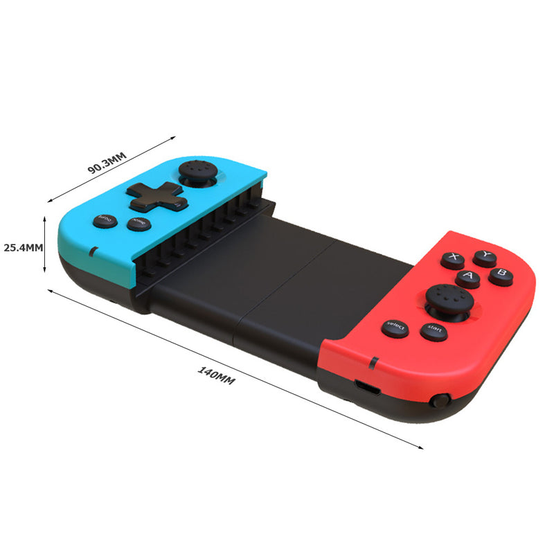 Ultimate X6 Bluetooth Gaming Controller - Wireless Mobile Gamepad for PUBG & Android/iPhone Games