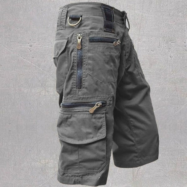 Trendy 3D Digital Print Men's Loose Shorts - Comfortable Cotton Blend Summer Wear