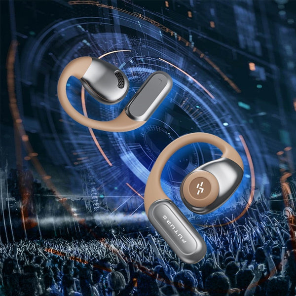 Wireless Bone Conduction Bluetooth Headphones - Long Battery Life Sports Earbuds