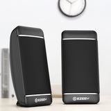 Professional USB Desktop Speakers - Compact 2.5W Stereo Audio System