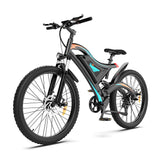 High-Performance Electric Mountain Bike - 26" 500W Motor, 48V 15AH Battery, Front Suspension & Dual Disc Brakes