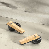 Wireless Bluetooth Earbuds - Wood Grain Design with Noise Canceling & 120H Battery Life