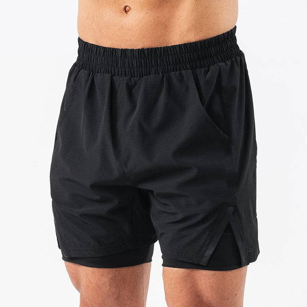 Quick-drying Small Plaid Sports Pants For Men