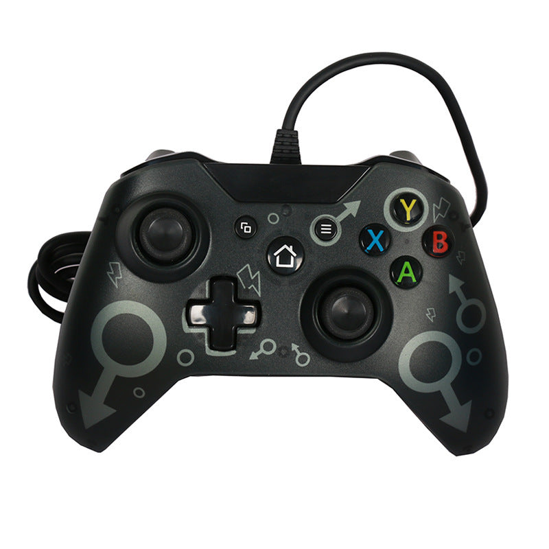Ergonomic Gaming Controller - USB Wired for Xbox One & PC with Vibration Feedback