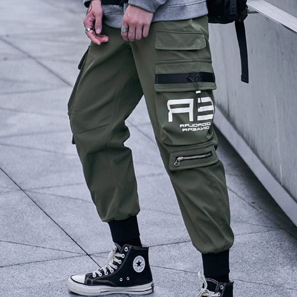 Tactical Multi-Pocket Cargo Pants - Army Green 3XL