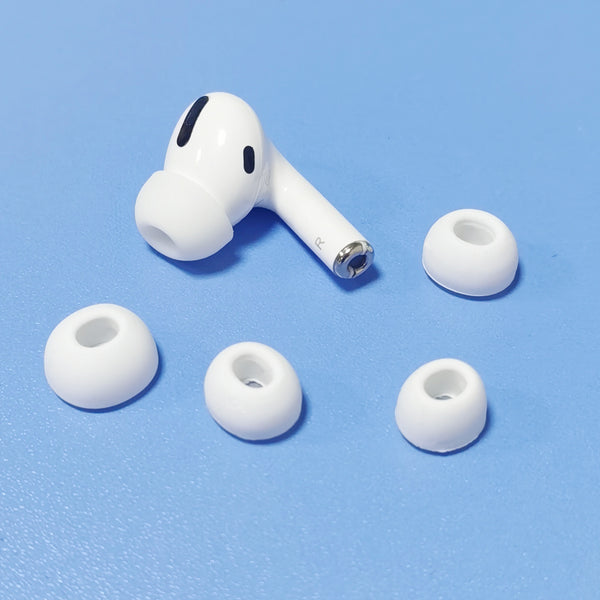 Premium Silicone Bluetooth Headphone Ear Caps for AirPods Pro - Comfortable Gauze Design