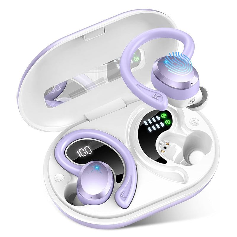 Premium Q38 Wireless Bluetooth Earbuds - Waterproof Sports Headphones with Digital Display