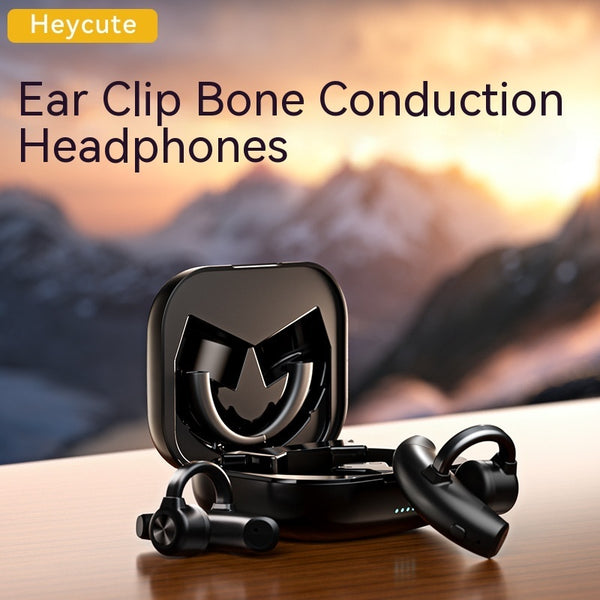 Revolutionary Bone Conduction Wireless Bluetooth Headset - Clip-On Design