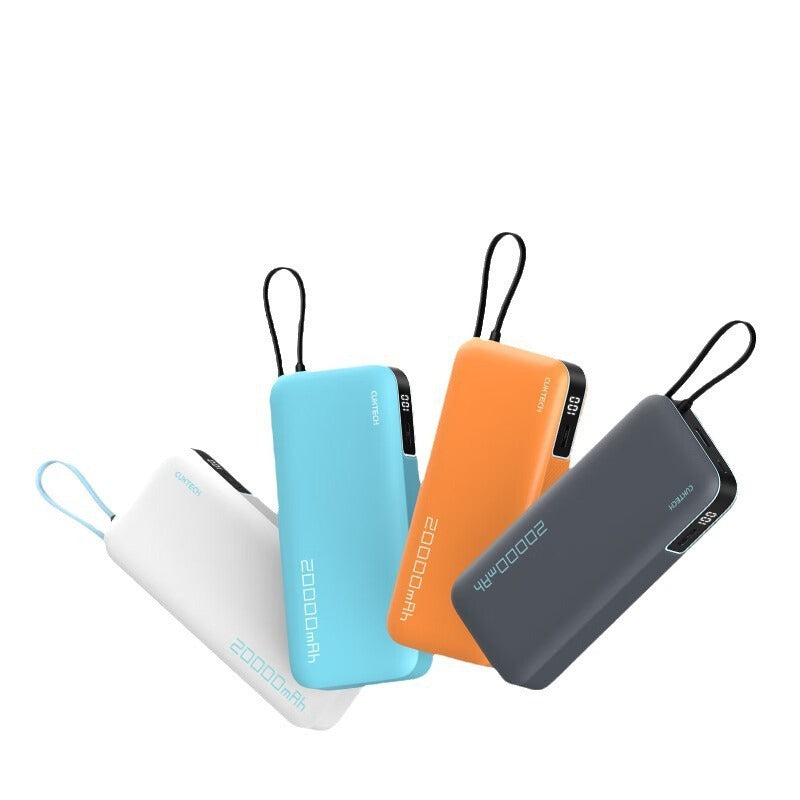 20000 MA Mobile Power PD Fast Charge With Cable Power Bank