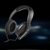 Professional HD202II Stereo Headphones - Wired Computer Gaming Headset with 40mm Drivers