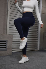 Premium Velvet High-Waist Leggings - Hip-Lifting Athletic Tights