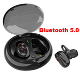 Premium Wireless Bluetooth 5.0 Earbuds - IPX5 Waterproof with Charging Case