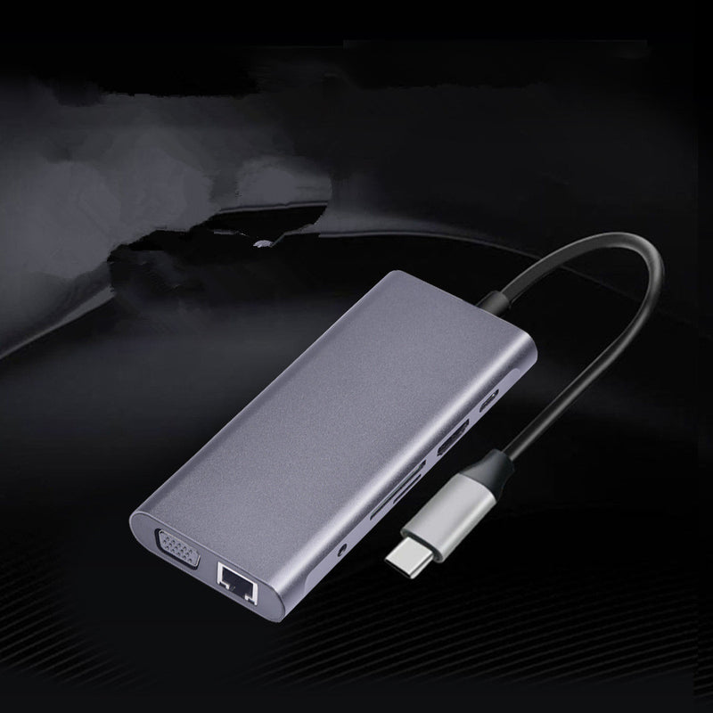 10-in-1 MacBook USB-C Hub with PD Power Delivery - Universal Docking Station