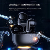 K50 Wireless Bluetooth Earbuds - Zinc Alloy Sports Headphones with Noise Reduction