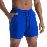 Men's Exercise Mesh Stitching Casual Quick-drying Shorts