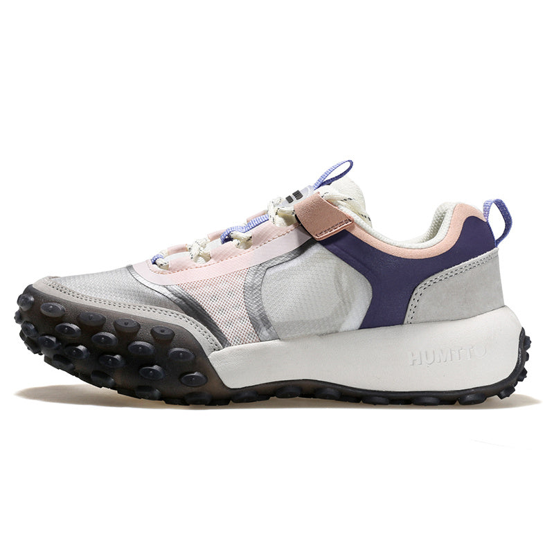 Women's Fashion Outdoor Casual Shoes - Comfortable Walking Sneakers with Tether Closure